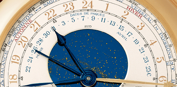 L'indicazione della data di Pasqua, che si aggiusta alla mezzanotte del 1 gennario di ogni anno