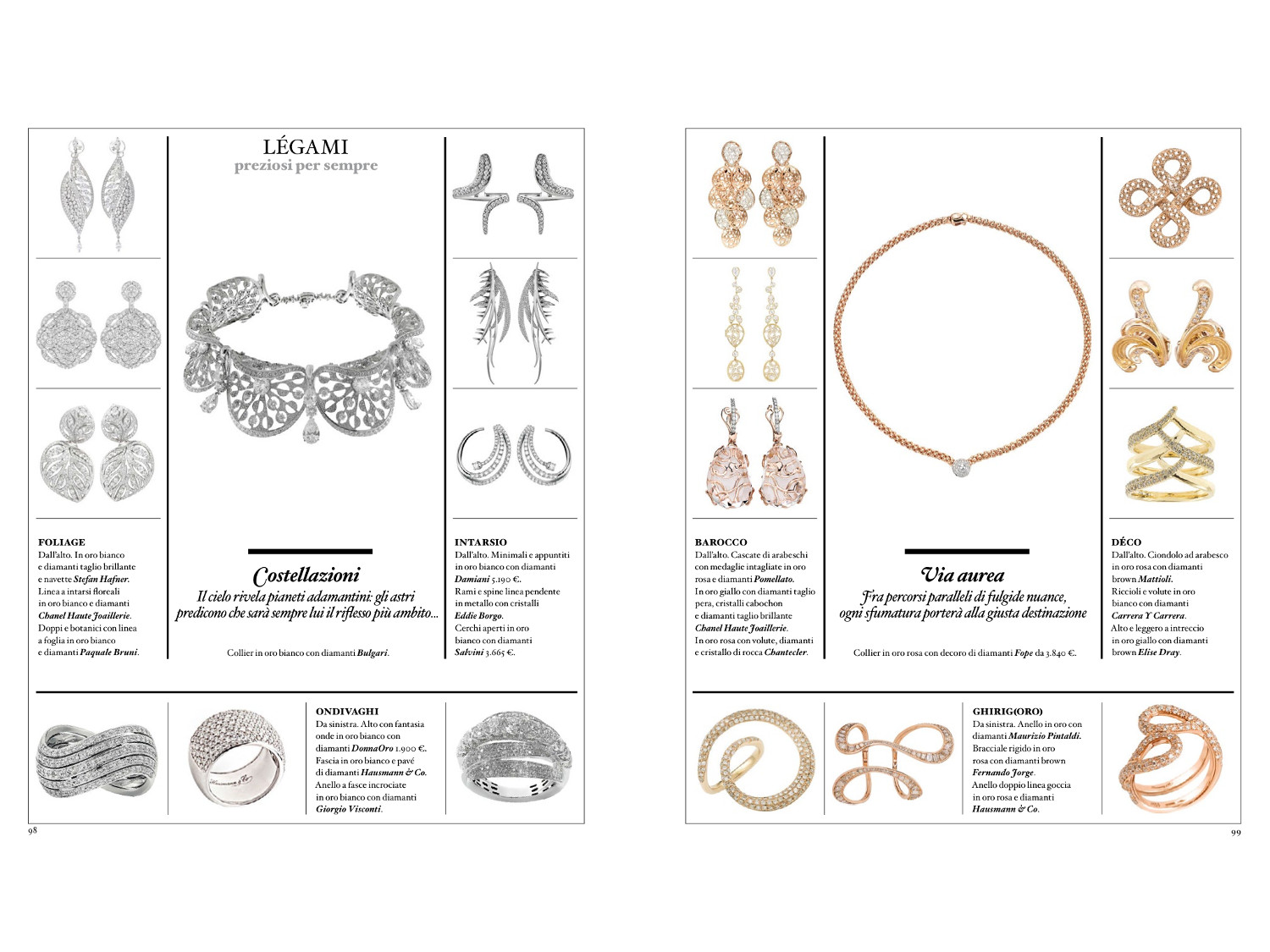 Wedding Book di Io Donna, novembre 2015