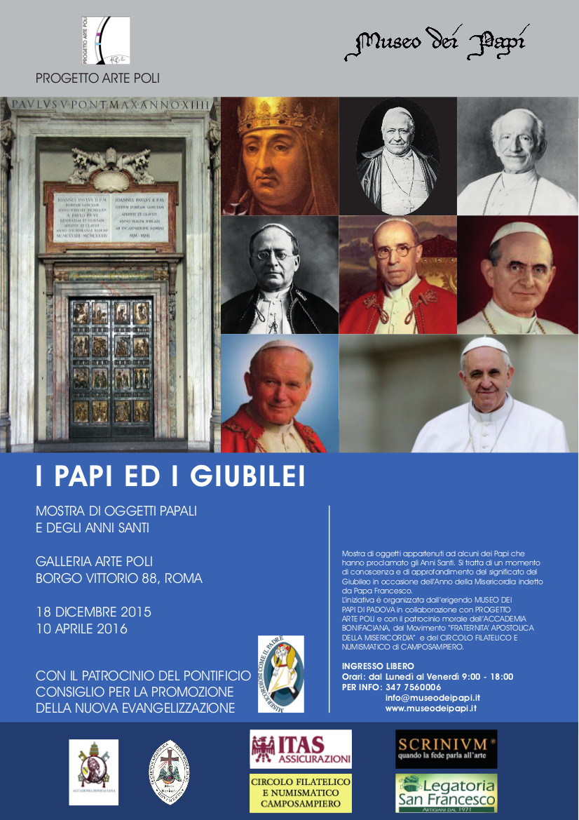 orologio del papa Pio XI LOCANDINA A4