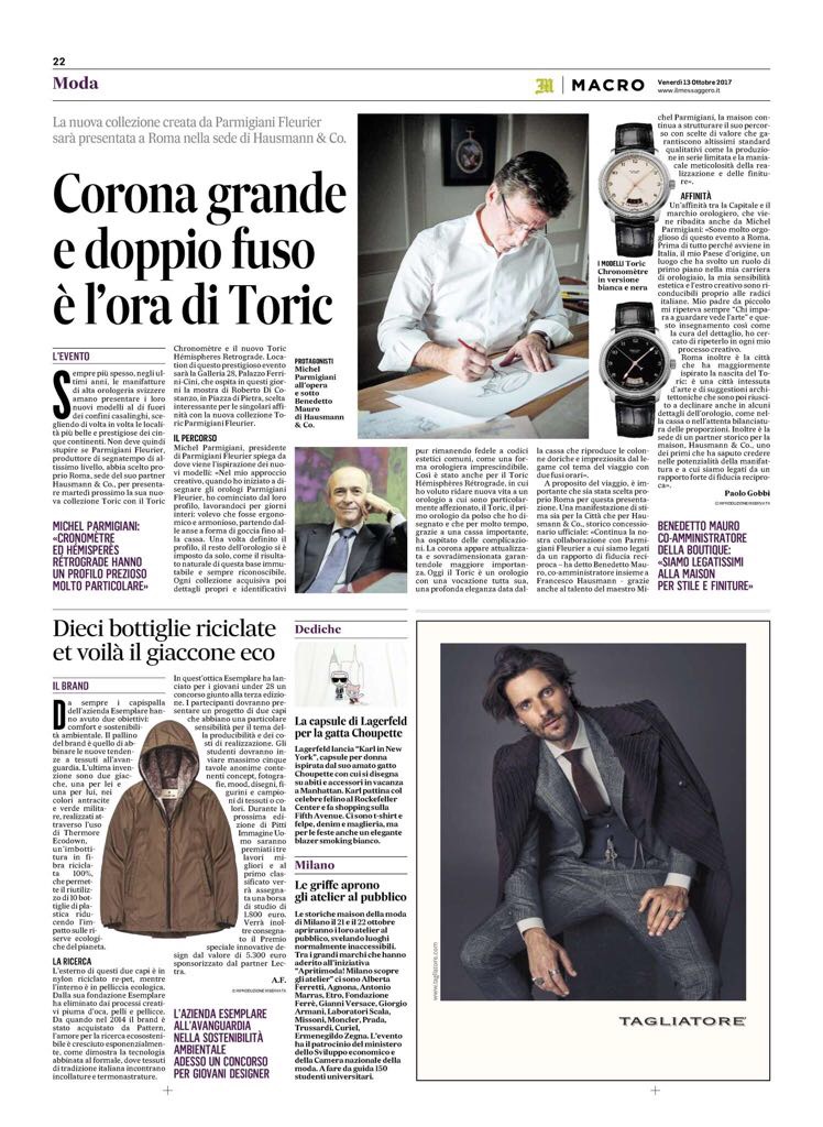 L'articolo di Paolo Gobbi per Il Messaggero