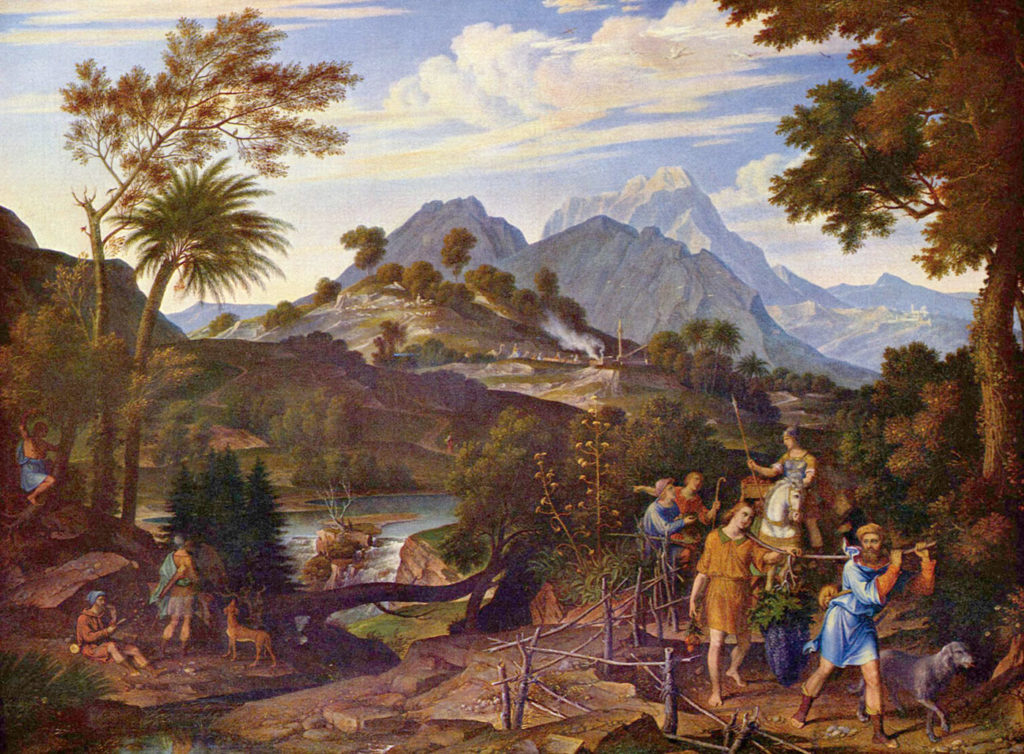 Joseph Anton Koch, forefather of the Hausmann and Frielingsdorf families