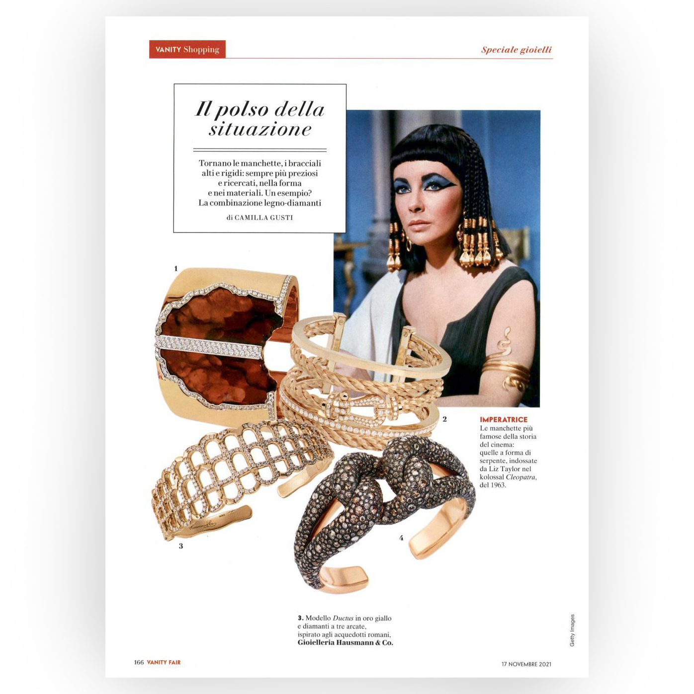 Vanity Fair chooses Hausmann & Co. jewels