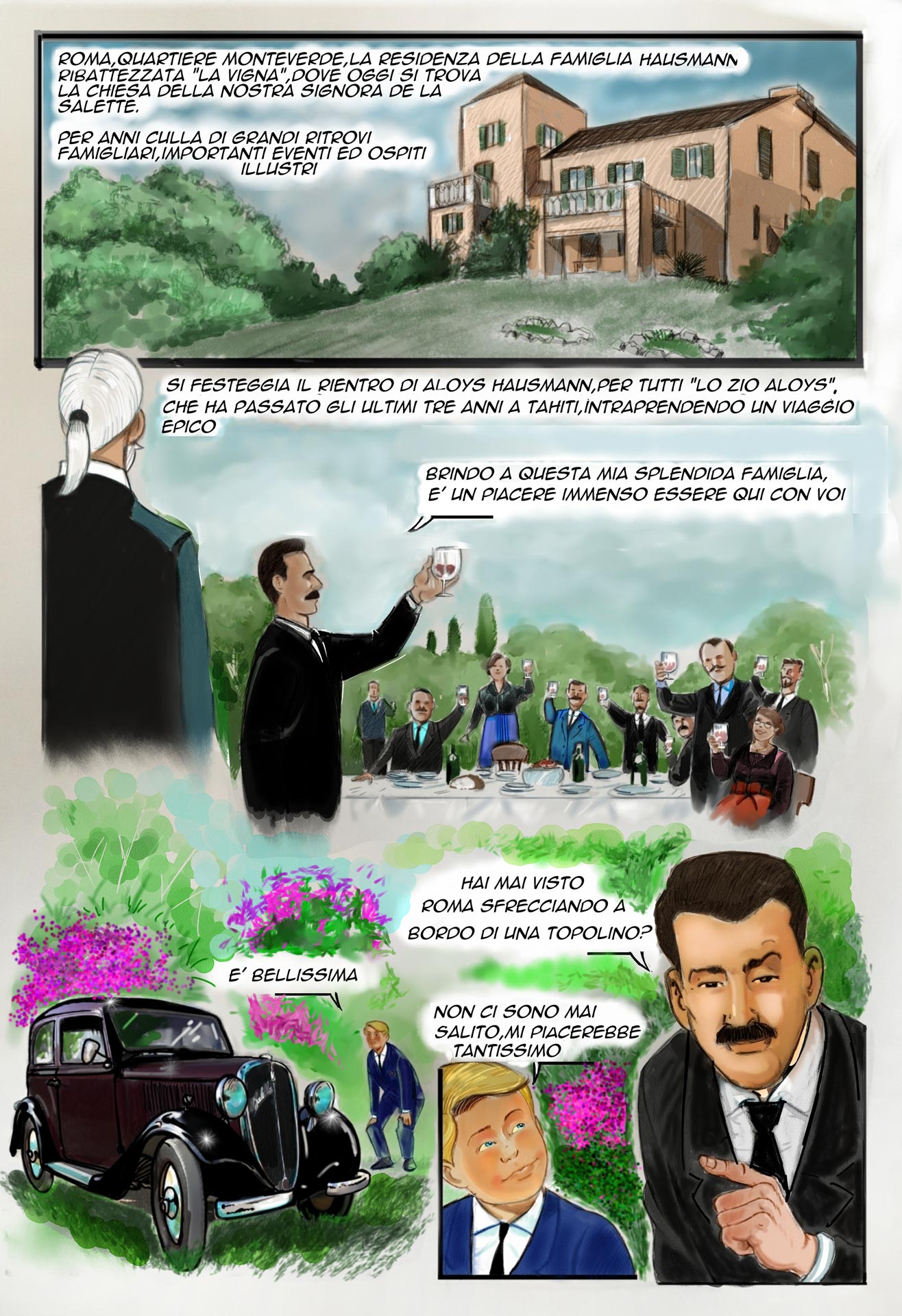 La seconda puntata dell&rsquo;affascinante viaggio a colori nella storia di Hausmann & Co.