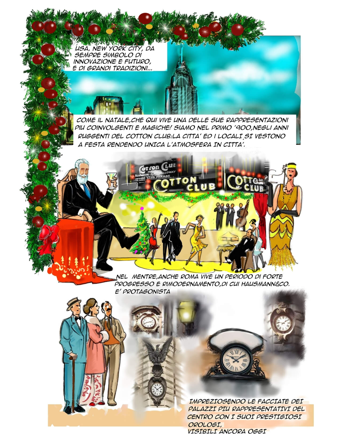 La terza puntata del viaggio <br>a colori di Hausmann & Co.