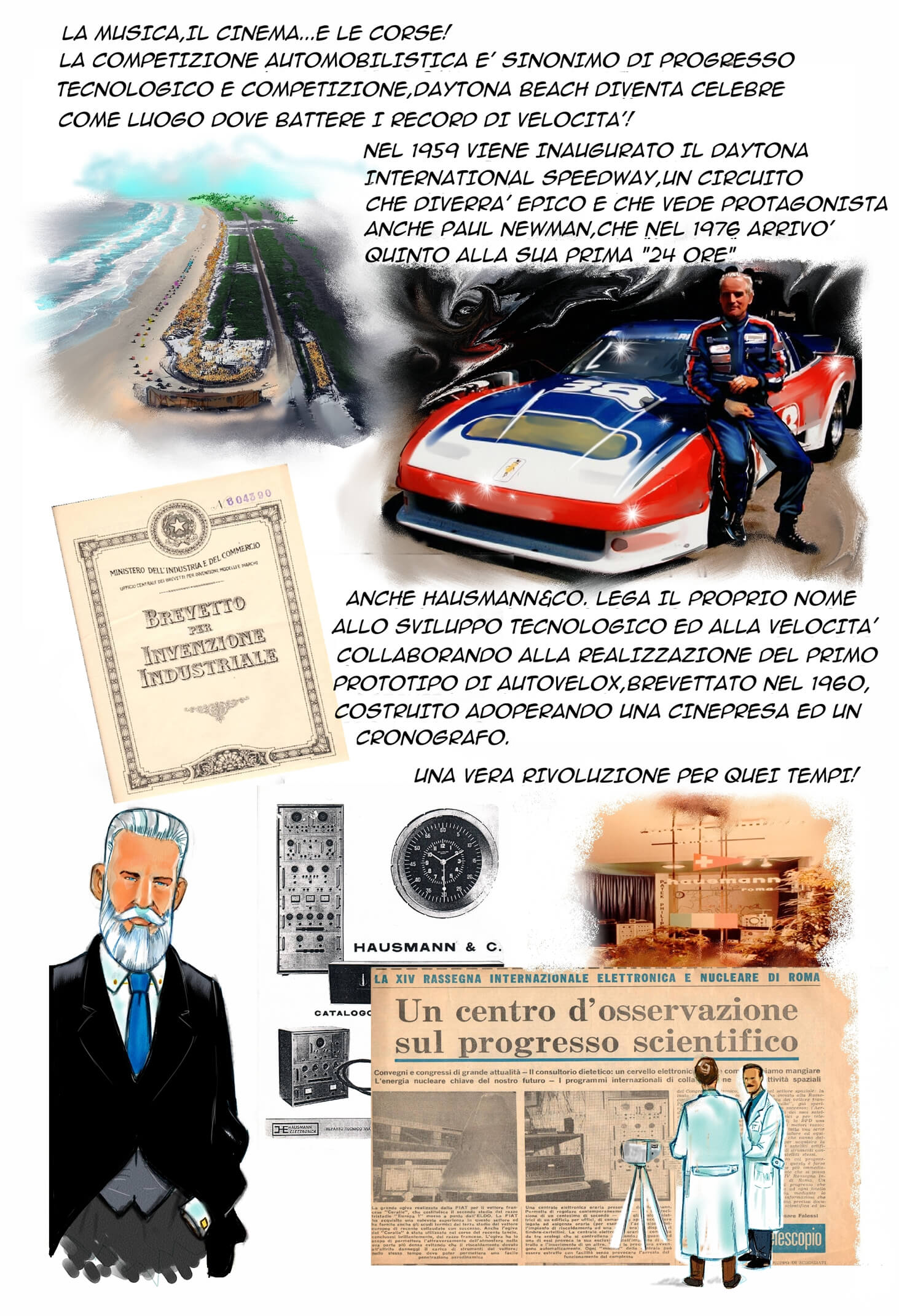 La terza puntata del viaggio <br>a colori di Hausmann & Co.