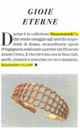 Hausmann & Co. jewelry embellishes Spring magazine issues