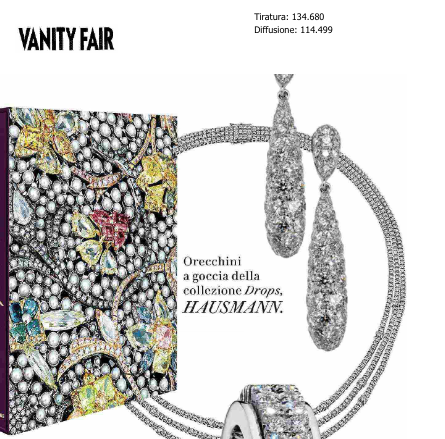 Hausmann & Co. jewelry embellishes Spring magazine issues