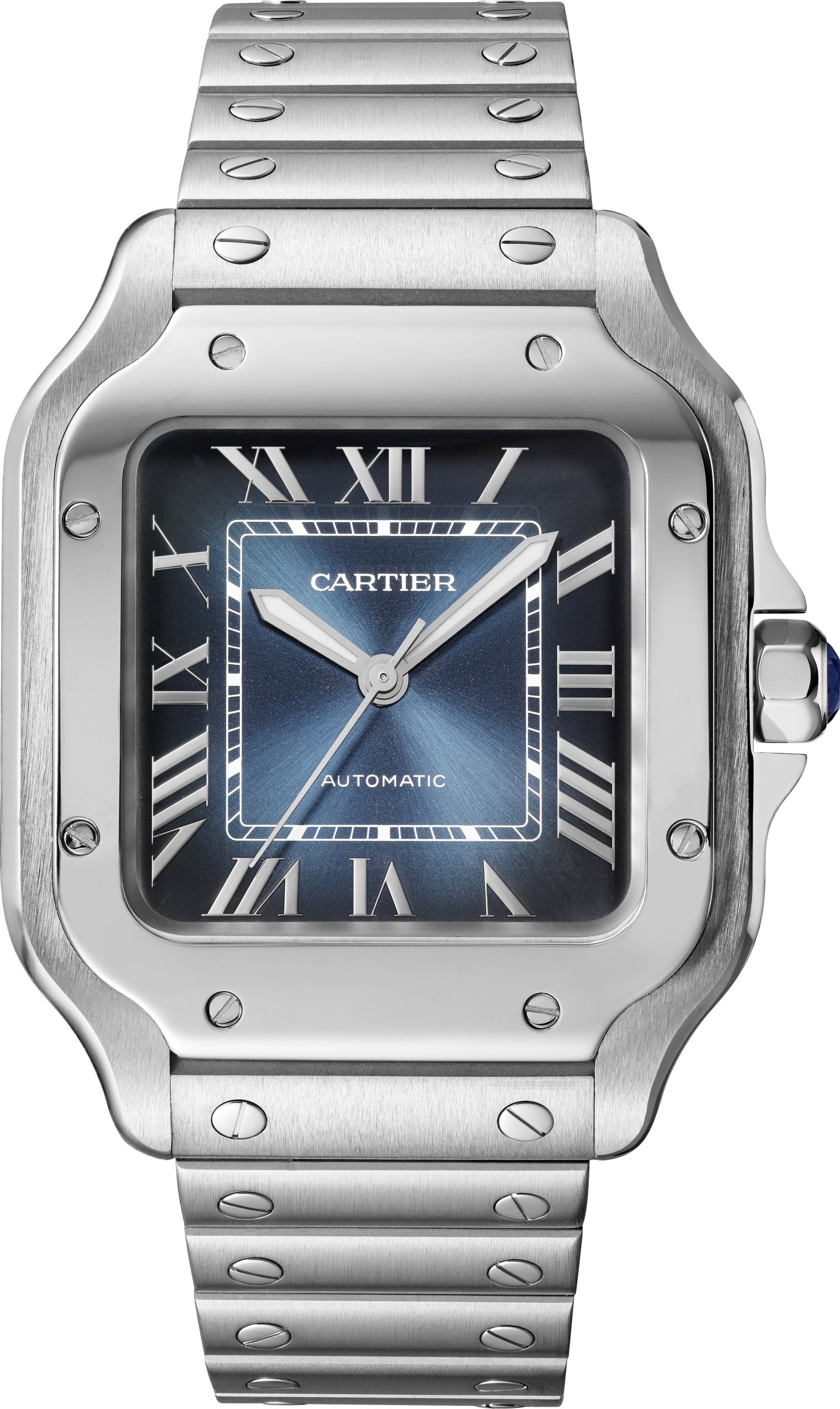 A bold new color for the Cartier Santos