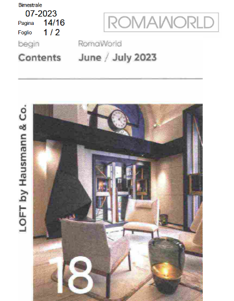 LOFT &ndash; l&rsquo;atelier del tempo