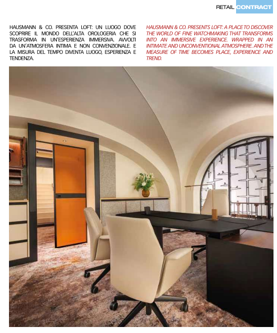 Il Design di LOFT raccontato dalle pi&ugrave; importanti riviste di settore