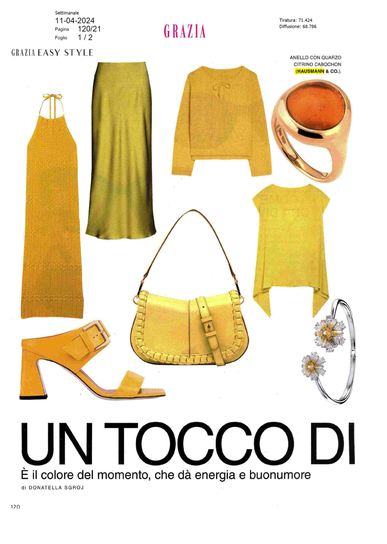 I gioielli Hausmann & Co. che hanno colorato le riviste di questa primavera/inverno.