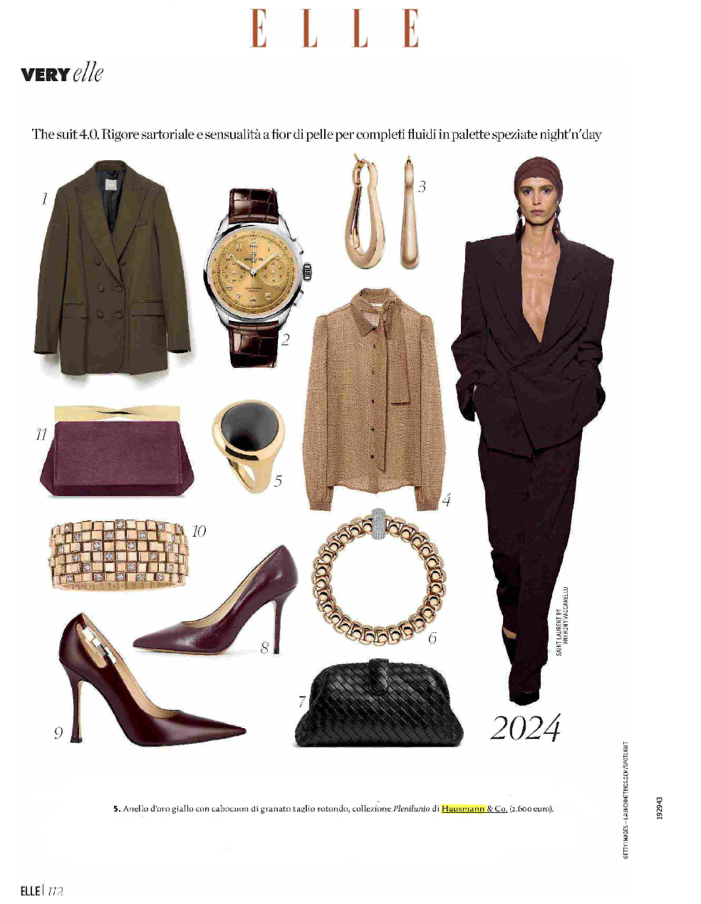 L'eleganza senza tempo dei gioielli Hausmann & Co. splende sulle riviste autunnali del 2024