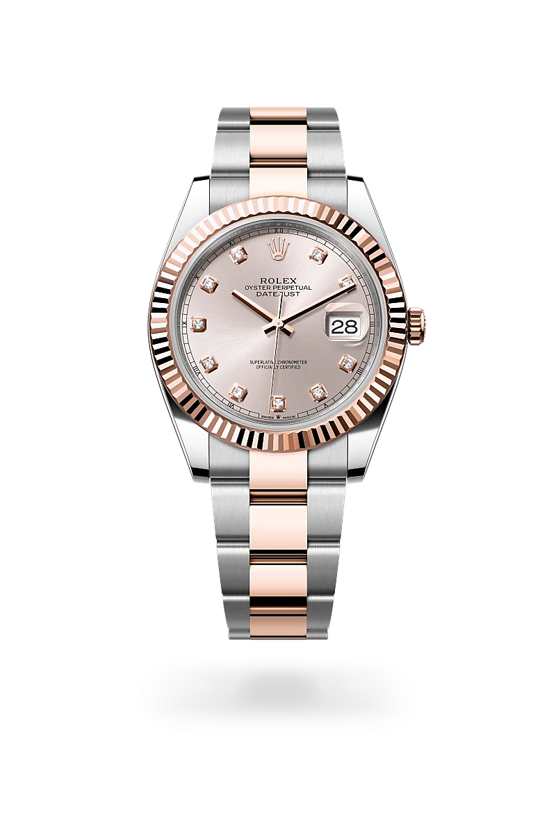 Rolex 
Datejust 41
Oyster, 41 mm, Oystersteel and Everose gold
M126331-0007
