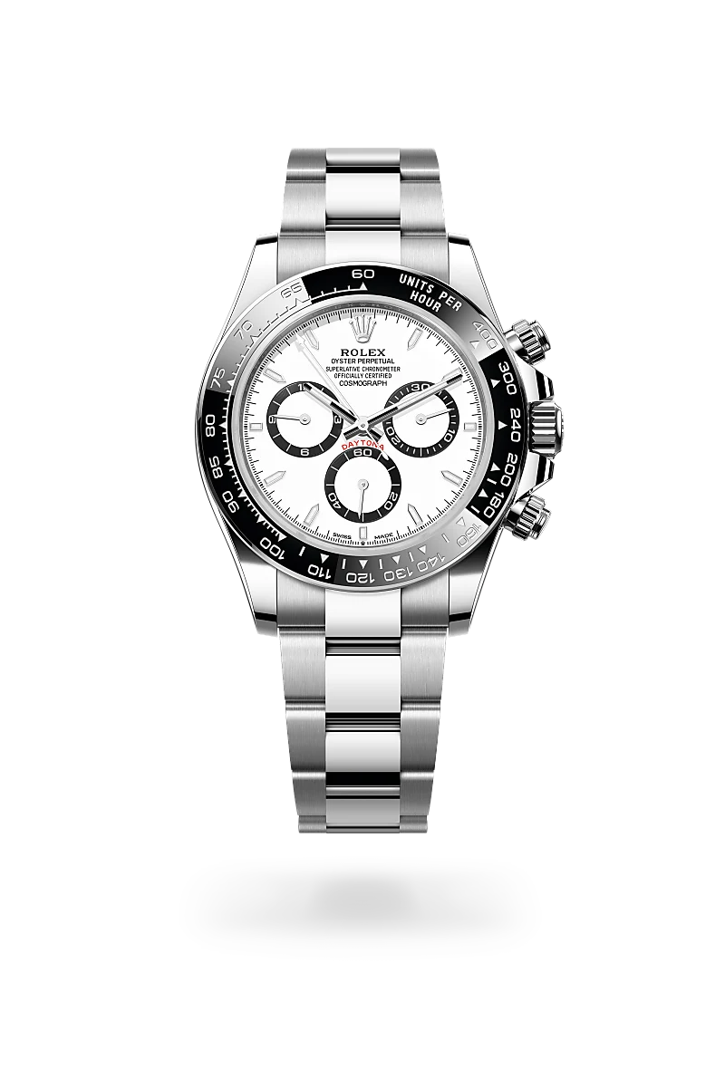 Rolex 
Cosmograph Daytona
Oyster, 40 mm, Oystersteel
M126500LN-0001