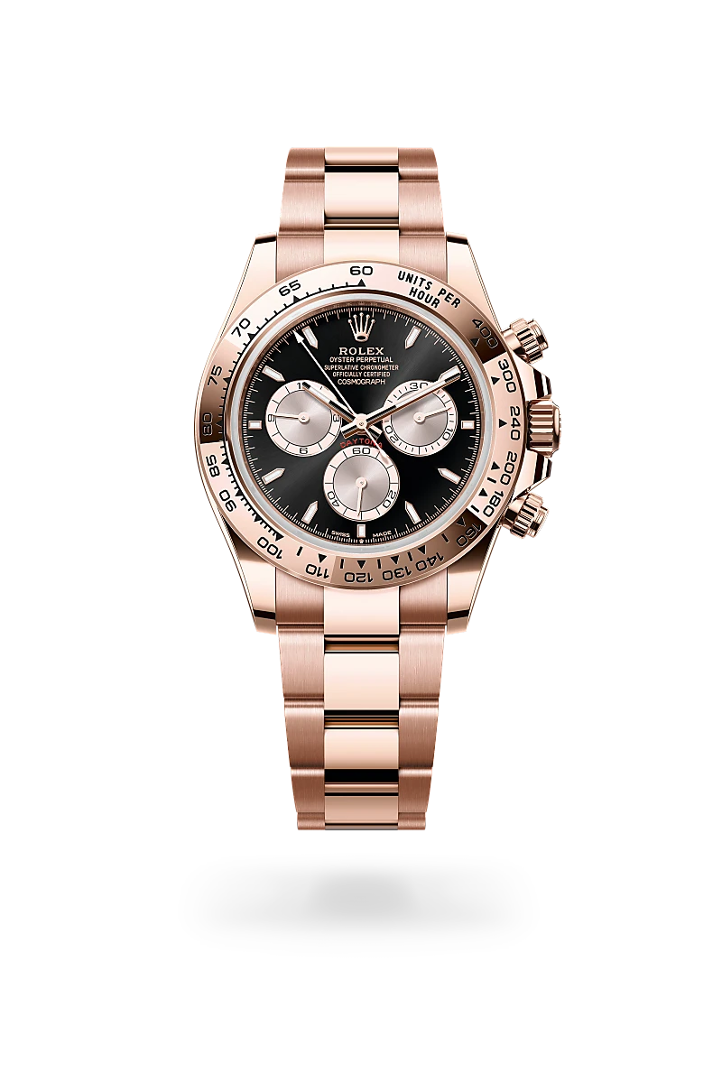 Rolex 
Cosmograph Daytona
Oyster, 40 mm, Everose gold
M126505-0001