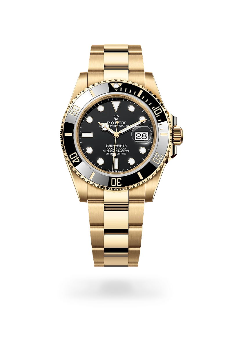 Rolex 
Submariner Date
Oyster, 41 mm, yellow gold
M126618LN-0002