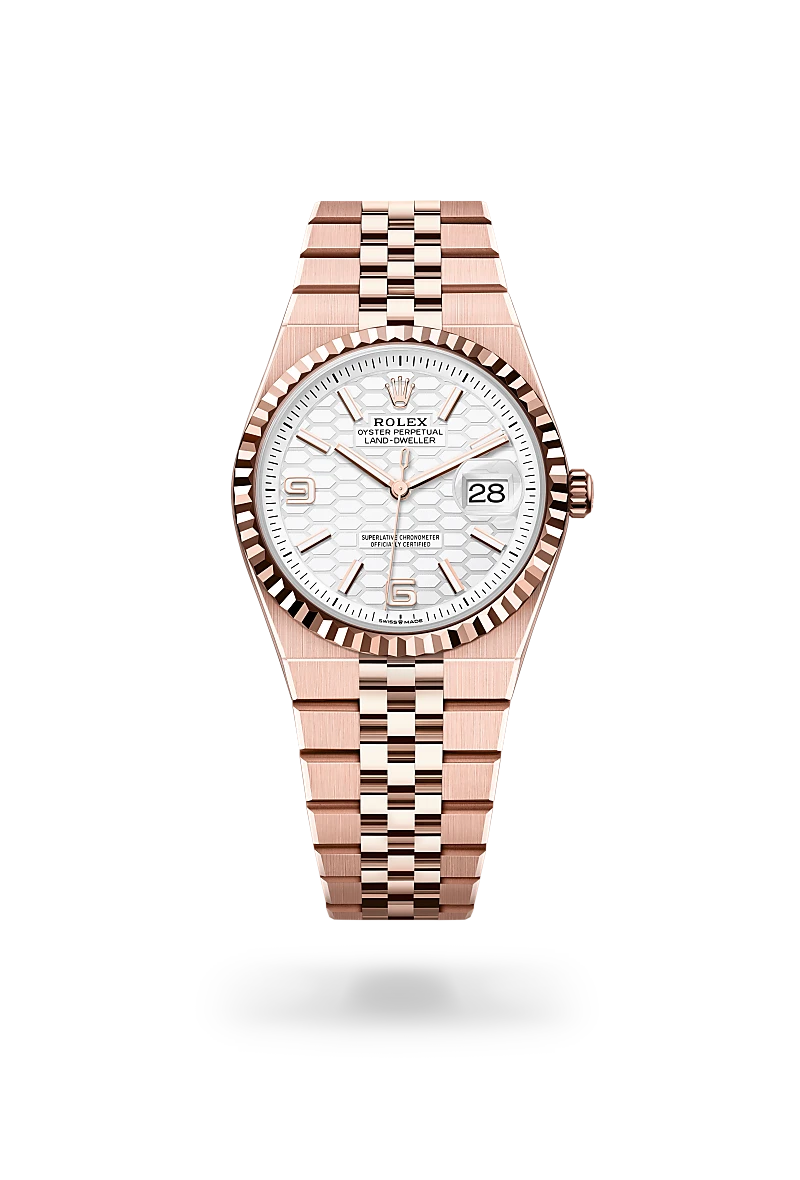Rolex 
Land-Dweller 36
Oyster, 36 mm, Everose gold
M127235-0001