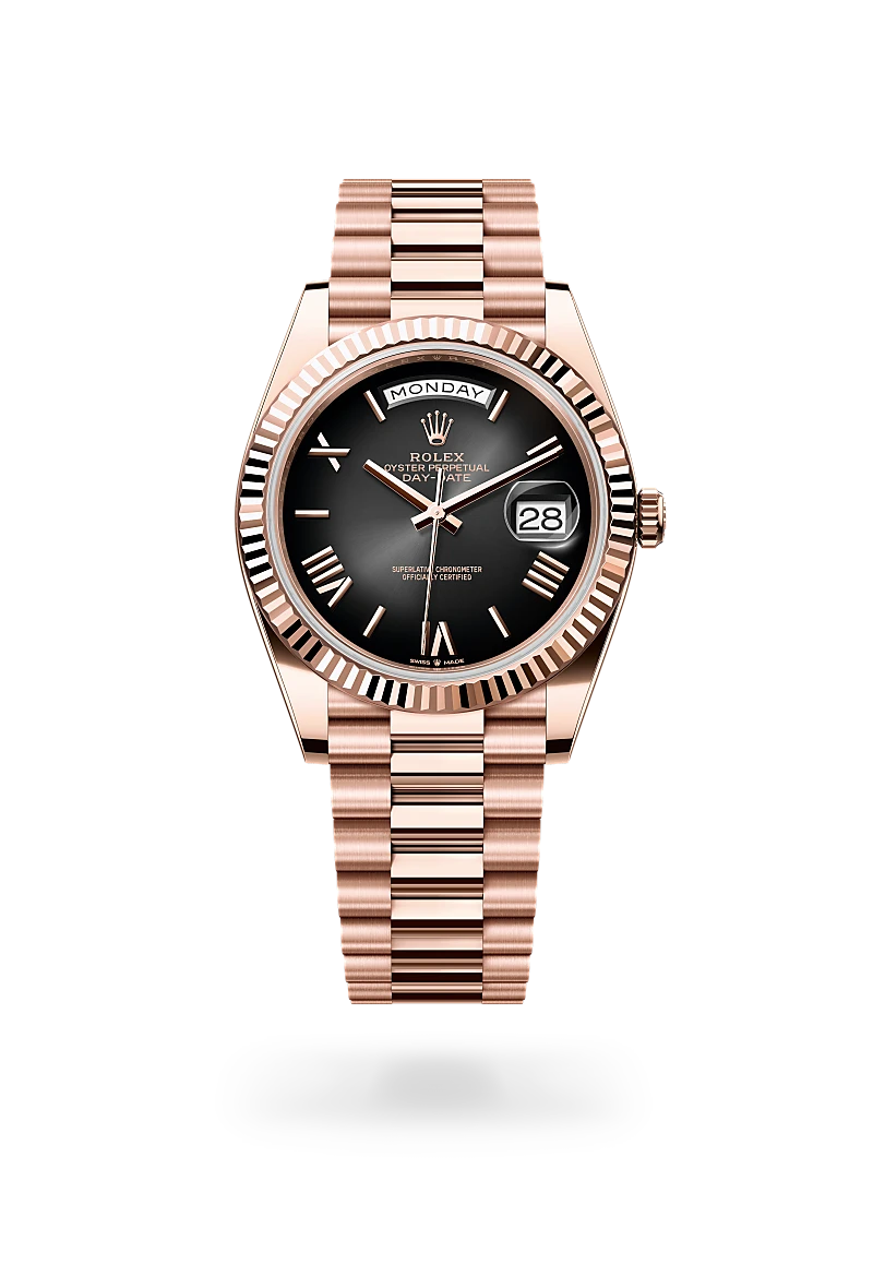 Rolex 
Day-Date 40
Oyster, 40 mm, Everose gold
M228235-0055