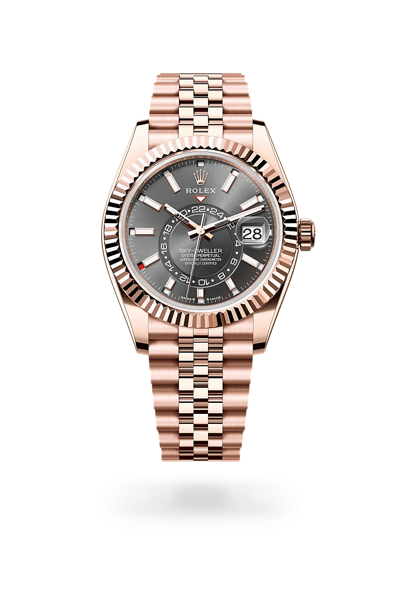 Rolex 
Sky-Dweller
Oyster, 42 mm, oro Everose
M336935-0008