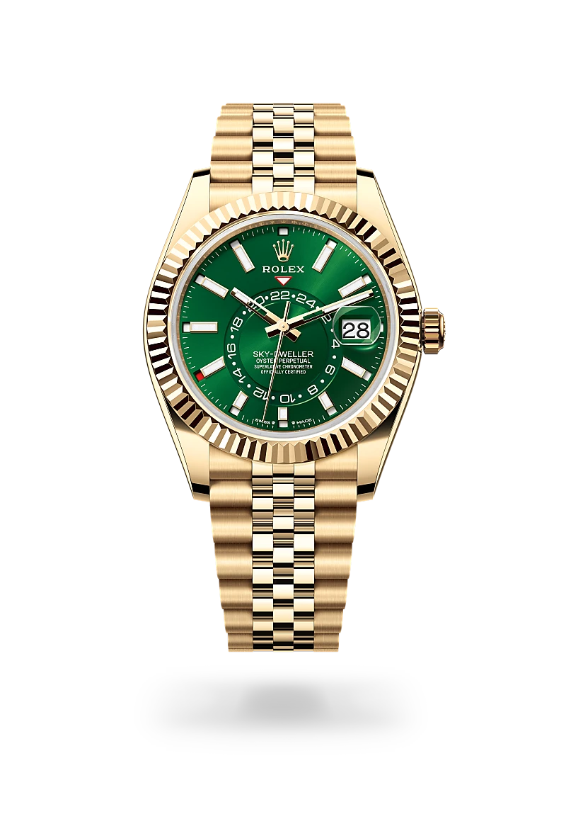 Rolex 
Sky-Dweller
Oyster, 42 mm, oro giallo
M336938-0008